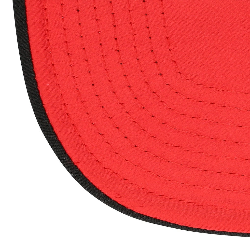 Atlanta Falcons New Era Patch 19TWENTY Adjustable Hat Black/White - NFL