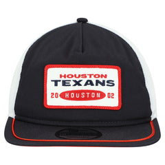 Houston Texans New Era Patch 19TWENTY Adjustable Hat Navy/White - NFL