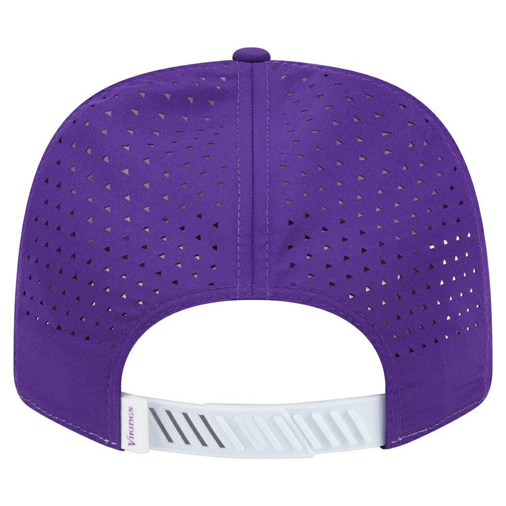 Minnesota Vikings New Era Established Patch 9SEVENTY Adjustable Hat White/Purple - NFL