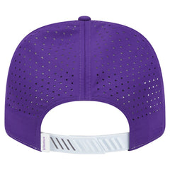 Minnesota Vikings New Era Established Patch 9SEVENTY Adjustable Hat White/Purple - NFL