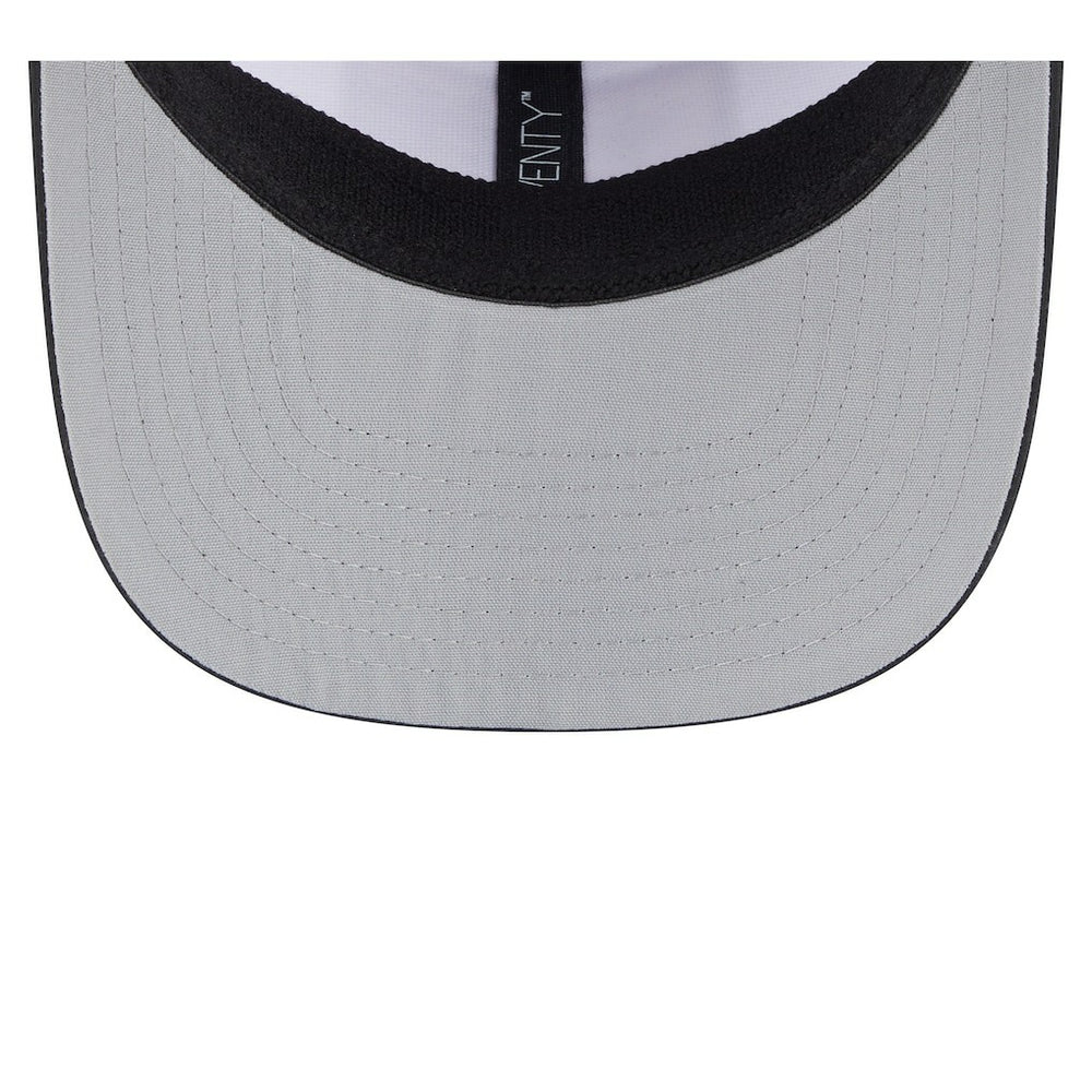 New Orleans Saints New Era Established Patch 9SEVENTY Adjustable Hat White/Black - NFL