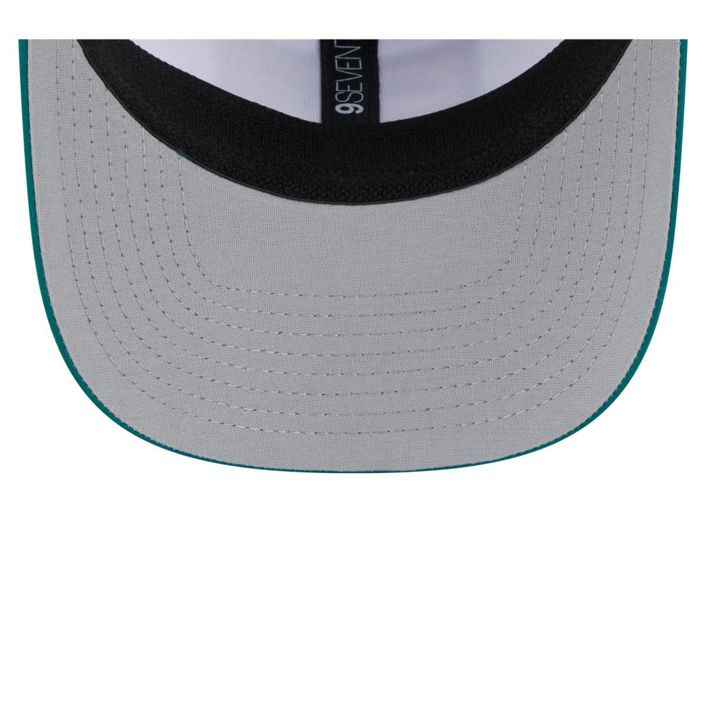New York Jets New Era Established Patch 9SEVENTY Adjustable Hat White/Green - NFL
