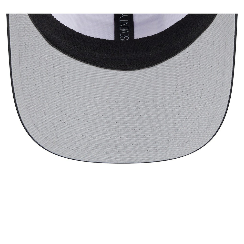 Baltimore Ravens New Era Established Patch 9SEVENTY Adjustable Hat White/Black - NFL