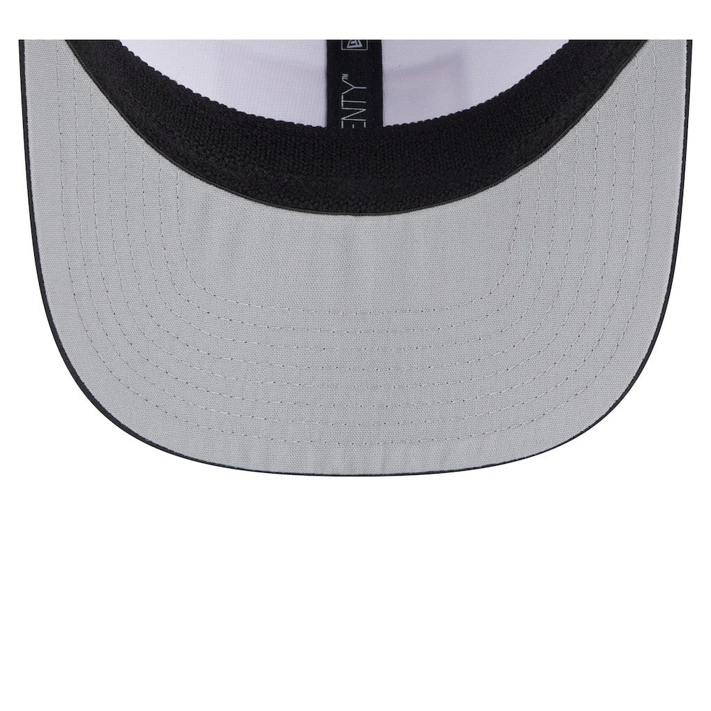 Cincinnati Bengals New Era Established Patch 9SEVENTY Adjustable Hat White/Black - NFL