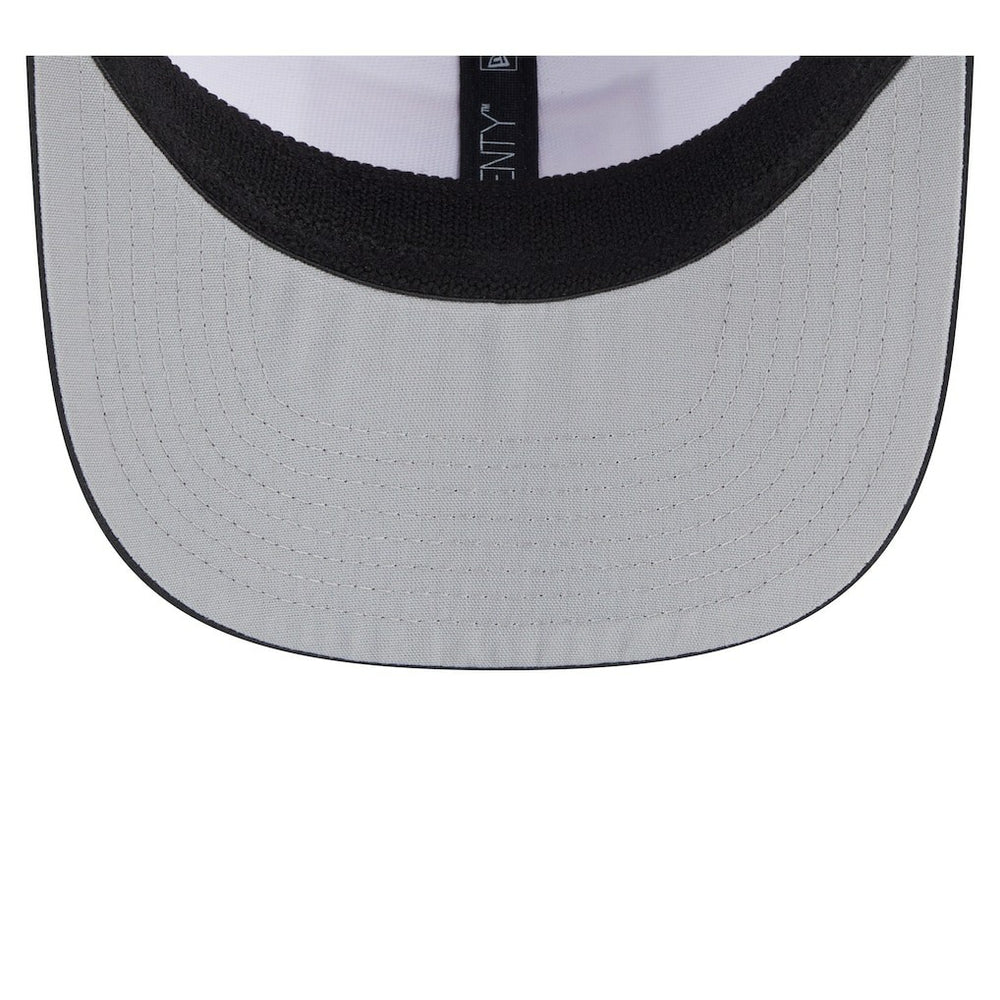 Cincinnati Bengals New Era Established Patch 9SEVENTY Adjustable Hat White/Black - NFL