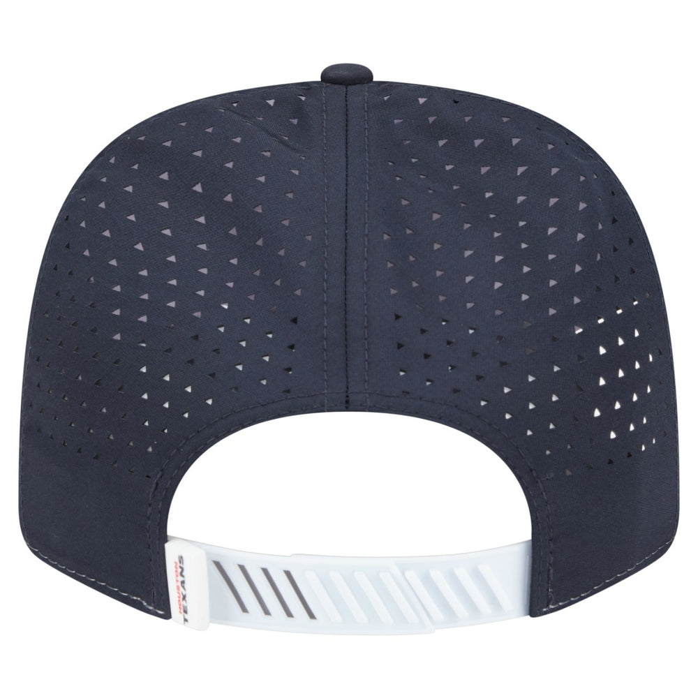Houston Texans New Era Established Patch 9SEVENTY Adjustable Hat White/Navy - NFL
