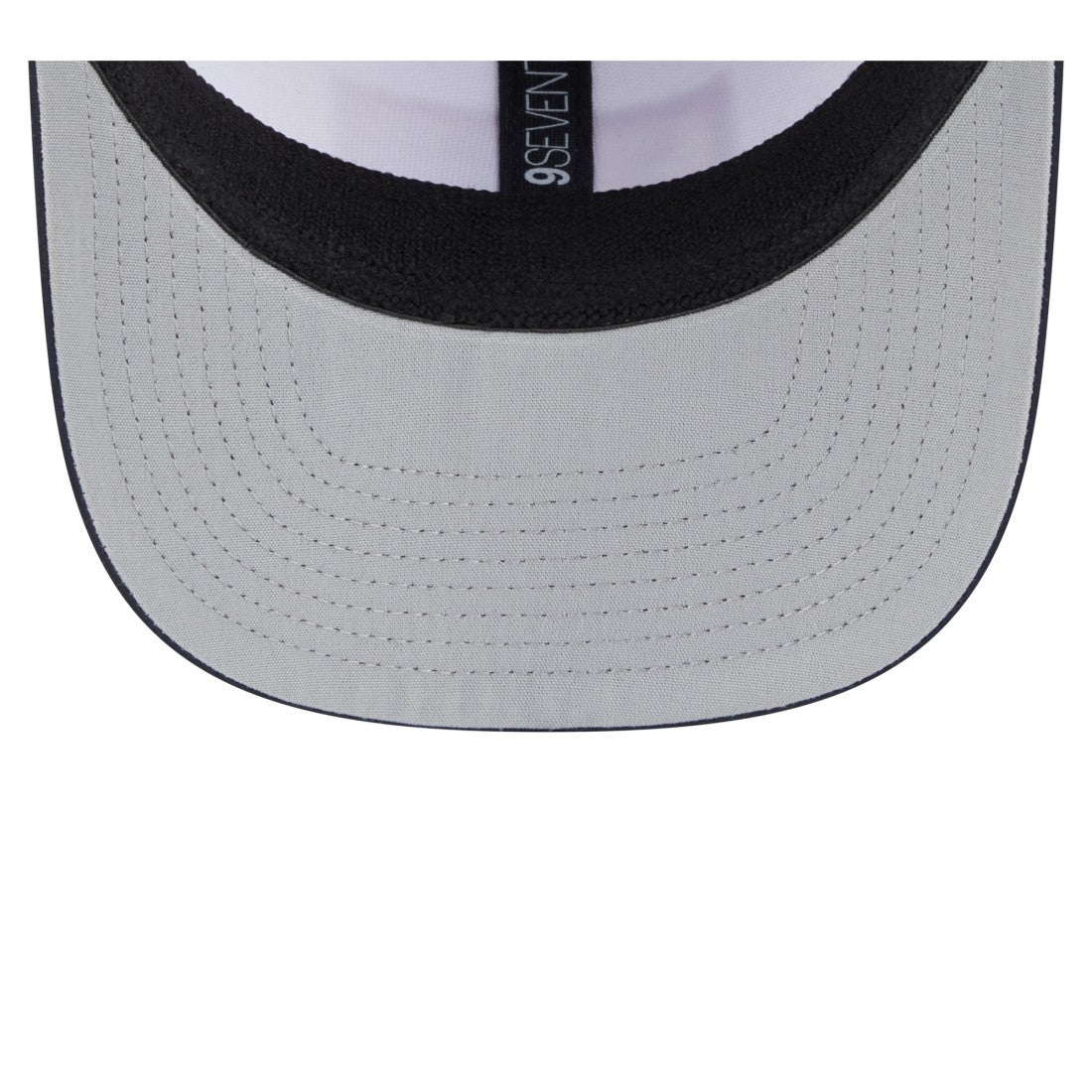 Houston Texans New Era Established Patch 9SEVENTY Adjustable Hat White/Navy - NFL