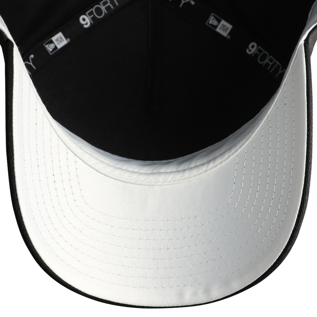 Cincinnati Bengals New Era Women's Metallic 9FORTY M-Crown A-Frame Adjustable Hat Black - NFL