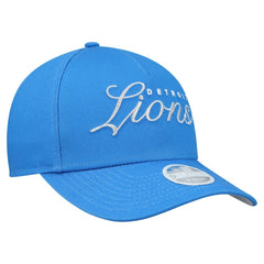 Detroit Lions New Era Women's Metallic 9FORTY M-Crown A-Frame Adjustable Hat Blue - NFL