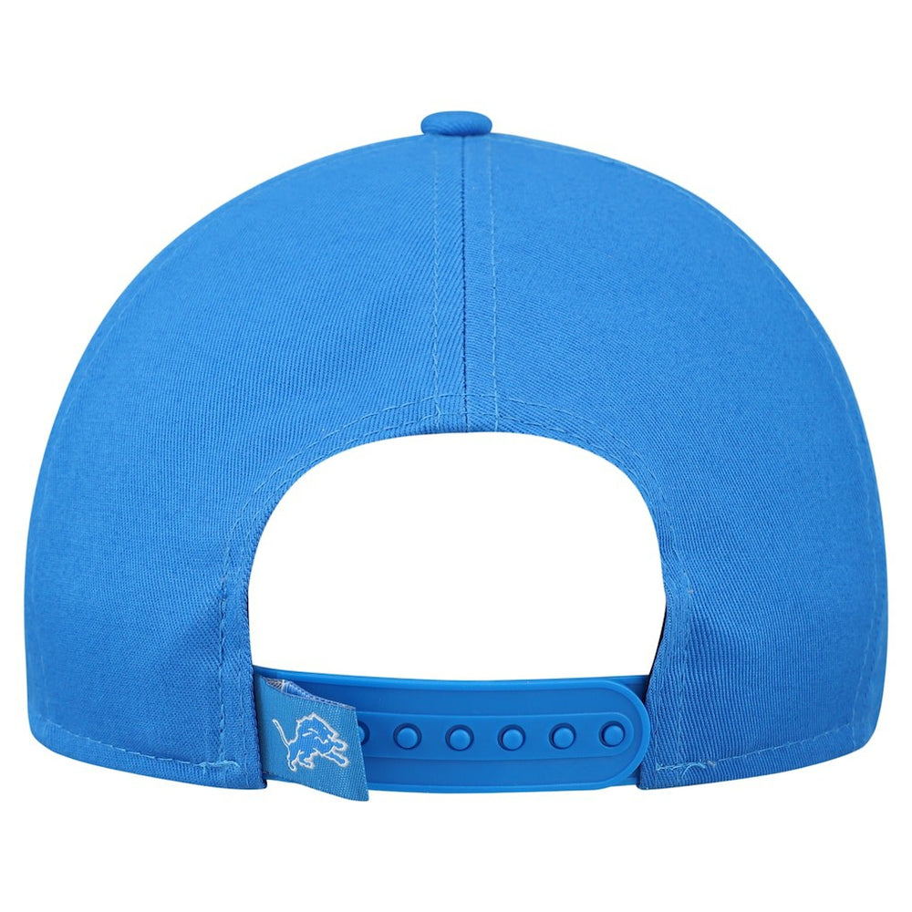 Detroit Lions New Era Women's Metallic 9FORTY M-Crown A-Frame Adjustable Hat Blue - NFL