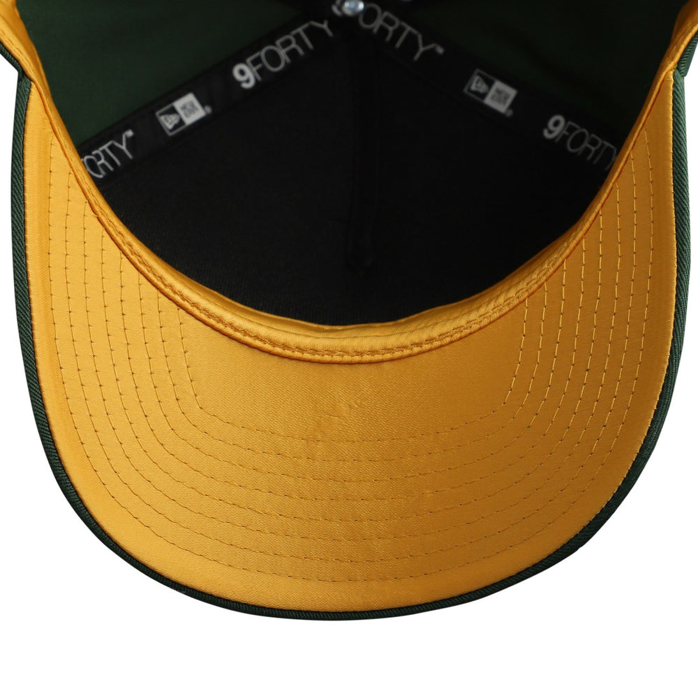 Green Bay Packers New Era Women's Metallic 9FORTY M-Crown A-Frame Adjustable Hat Green - NFL