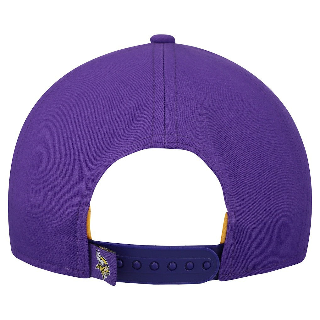 Minnesota Vikings New Era Women's Metallic 9FORTY M-Crown A-Frame Adjustable Hat Purple - NFL