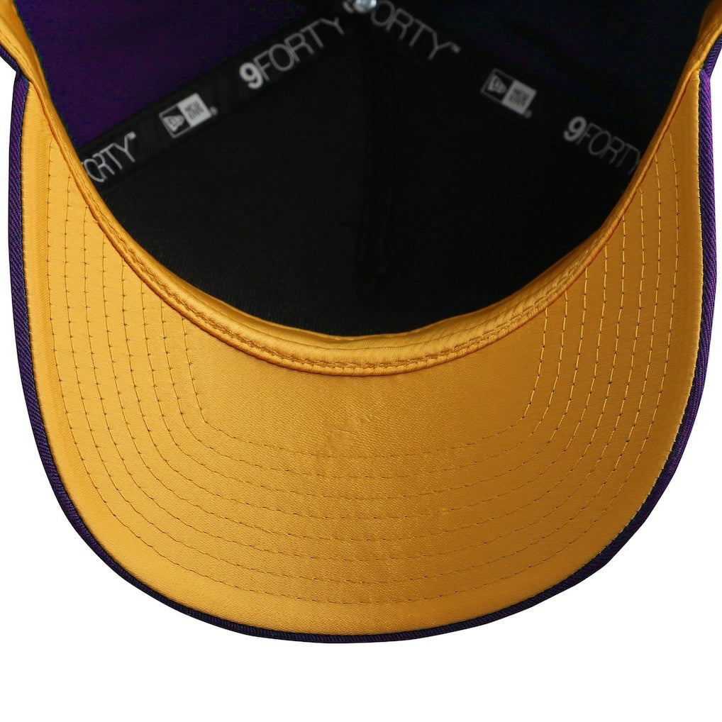 Minnesota Vikings New Era Women's Metallic 9FORTY M-Crown A-Frame Adjustable Hat Purple - NFL
