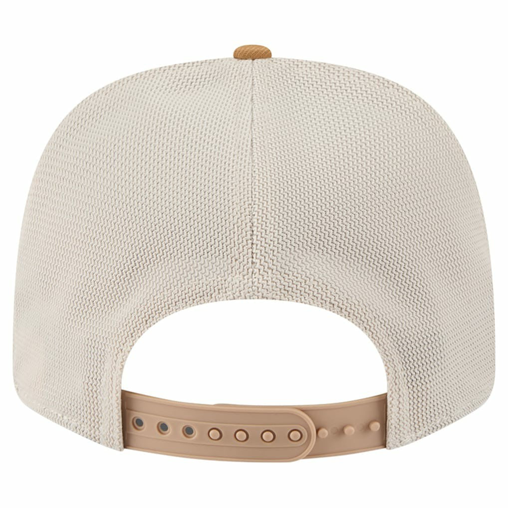 Kansas City Chiefs New Era Two-Tone Trucker 9SEVENTY Adjustable Hat Light Beige - NFL