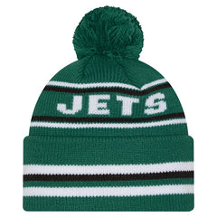 New York Jets New Era Classic Cuffed Knit Hat with Pom Green - NFL