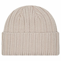 Minnesota Vikings New Era Logo Applique Cuffed Knit Hat Light Beige - NFL