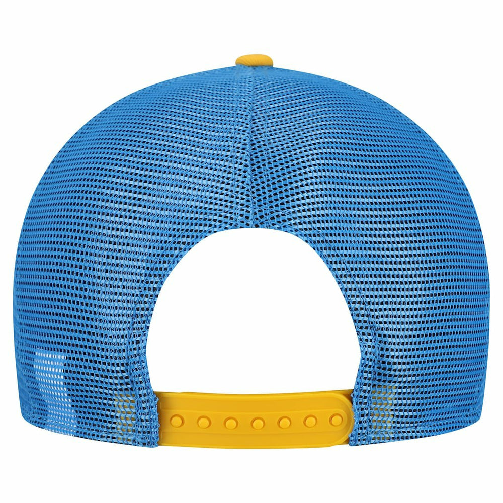Los Angeles Chargers New Era Banner A-Frame 9FIFTY Snapback Hat Cream/Powder Blue - NFL