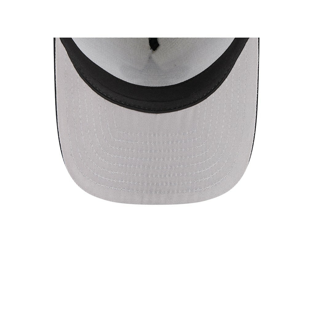New Orleans Saints New Era Banner A-Frame 9FIFTY Trucker Snapback Hat Cream/Black - NFL
