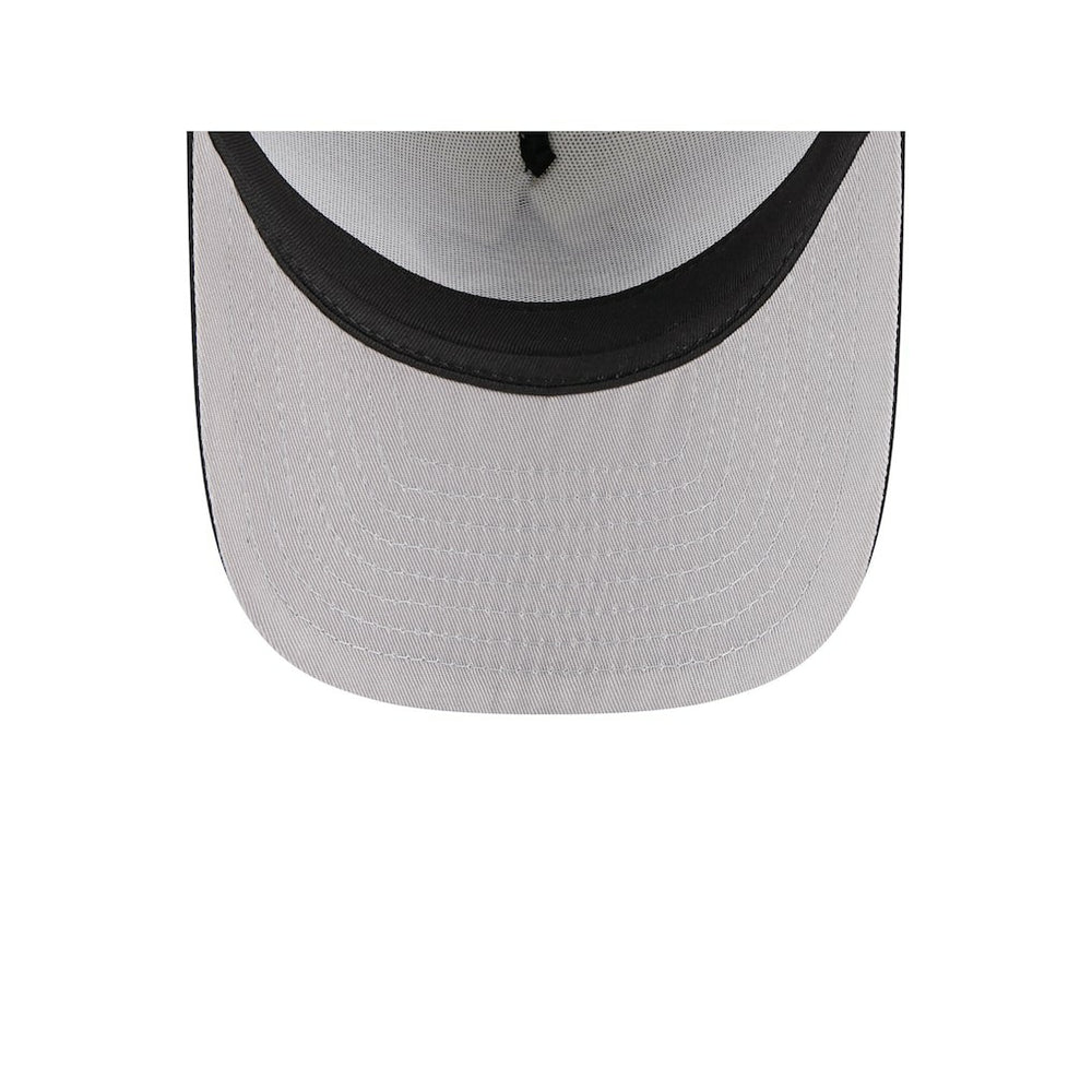New Orleans Saints New Era Banner A-Frame 9FIFTY Trucker Snapback Hat Cream/Black - NFL