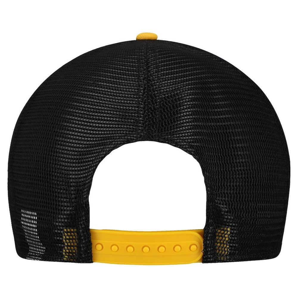 Pittsburgh Steelers New Era Banner A-Frame 9FIFTY Snapback Hat Cream/Black - NFL