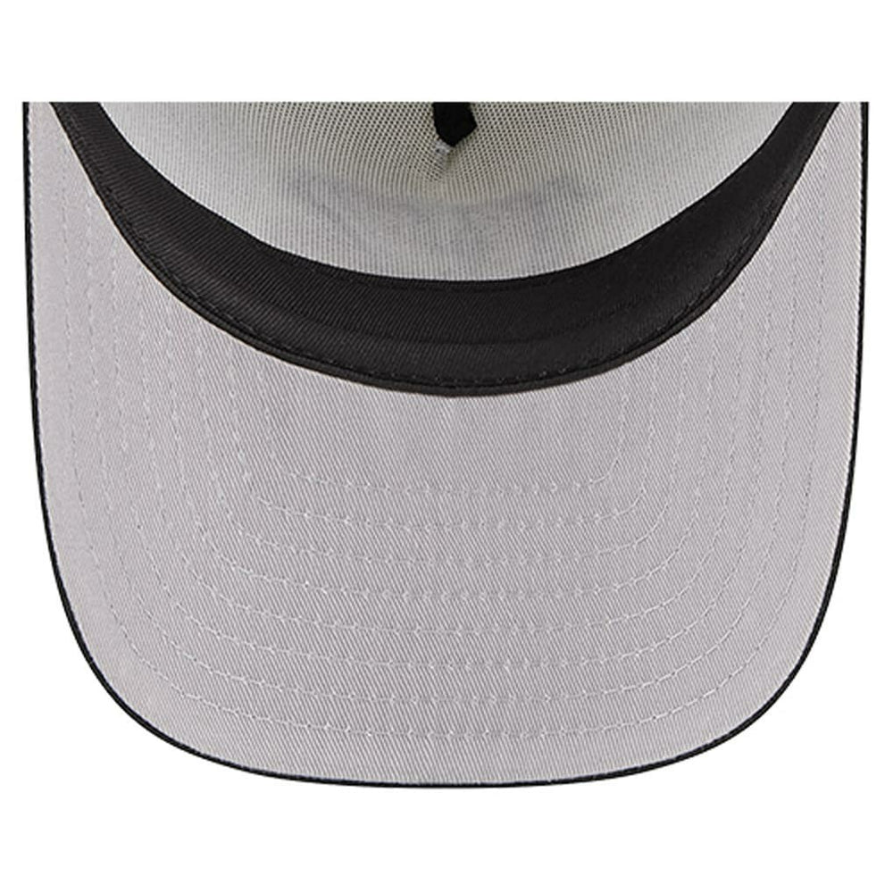 Cincinnati Bengals New Era Banner A-Frame 9FIFTY Trucker Snapback Hat Cream/Black - NFL