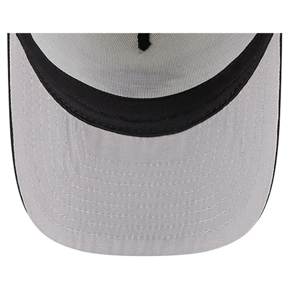 Baltimore Ravens New Era Banner A-Frame 9FIFTY Trucker Snapback Hat Cream/Black - NFL