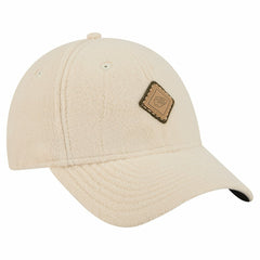 Kansas City Chiefs New Era Women's Comfy 9FORTY Adjustable Hat Cream - NFL