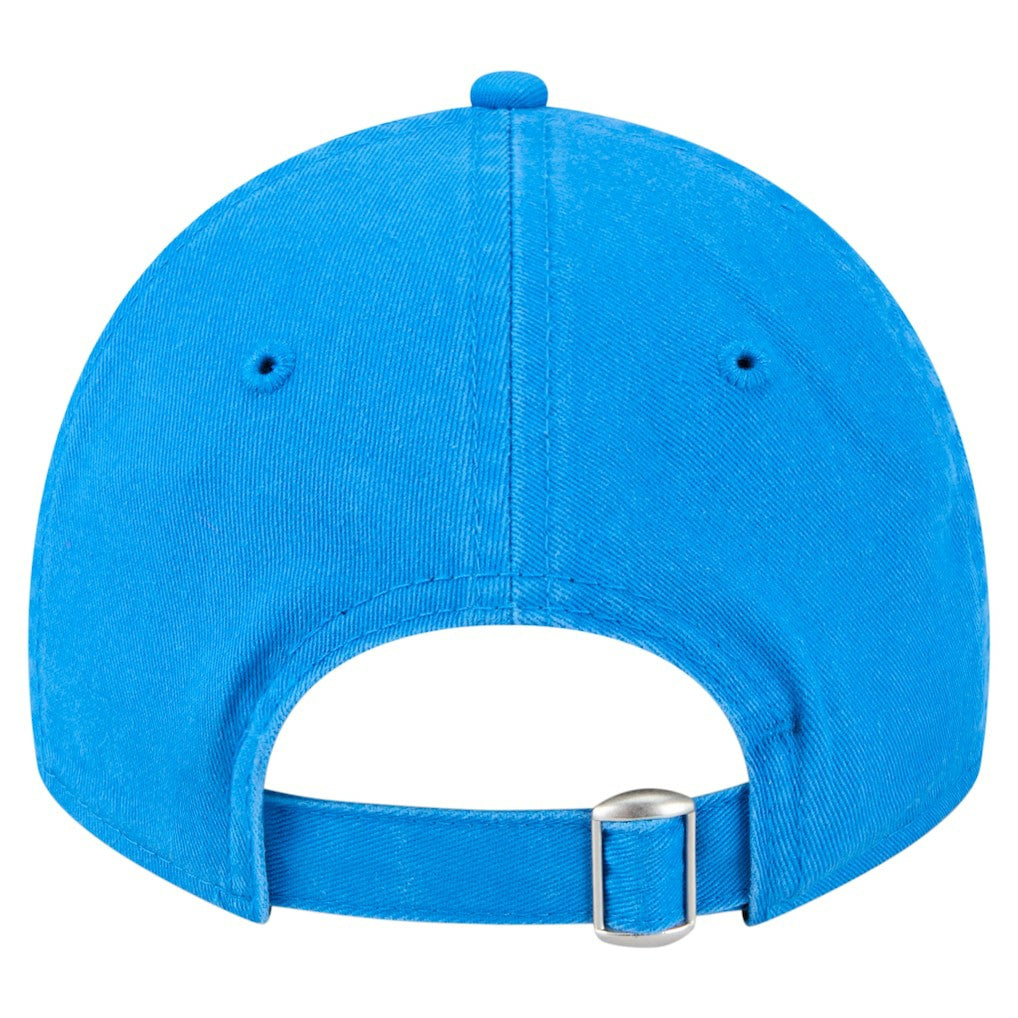 Detroit Lions New Era Girls Youth Cheer 9TWENTY Adjustable Hat Blue - NFL
