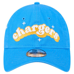 Los Angeles Chargers New Era Girls Youth Cheer 9TWENTY Adjustable Hat Powder Blue - NFL