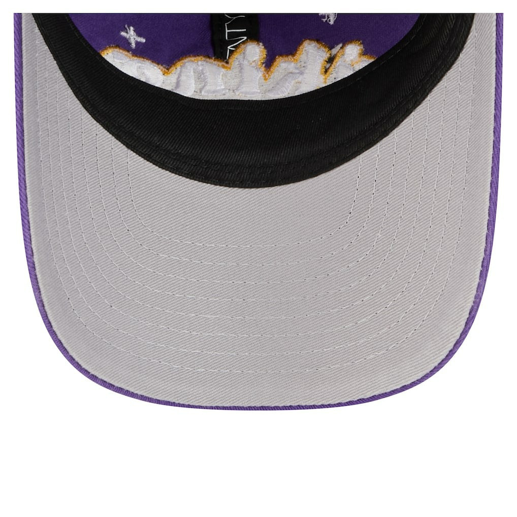 Minnesota Vikings New Era Girls Youth Cheer 9TWENTY Adjustable Hat Purple - NFL