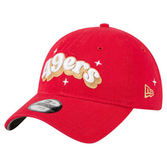 San Francisco 49ers New Era Girls Youth Cheer 9TWENTY Adjustable Hat Scarlet - NFL