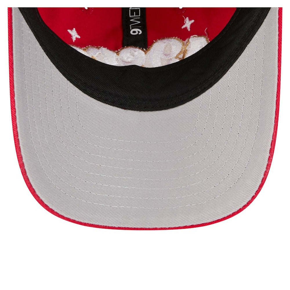 San Francisco 49ers New Era Girls Youth Cheer 9TWENTY Adjustable Hat Scarlet - NFL