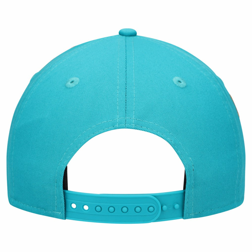 Miami Dolphins New Era Women's Stardom A-Frame 9FORTY Adjustable Hat Aqua - NFL