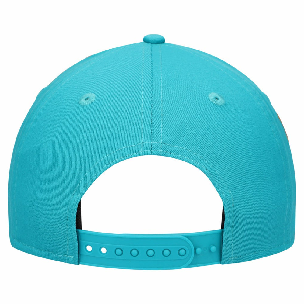 Miami Dolphins New Era Women's Stardom A-Frame 9FORTY Adjustable Hat Aqua - NFL