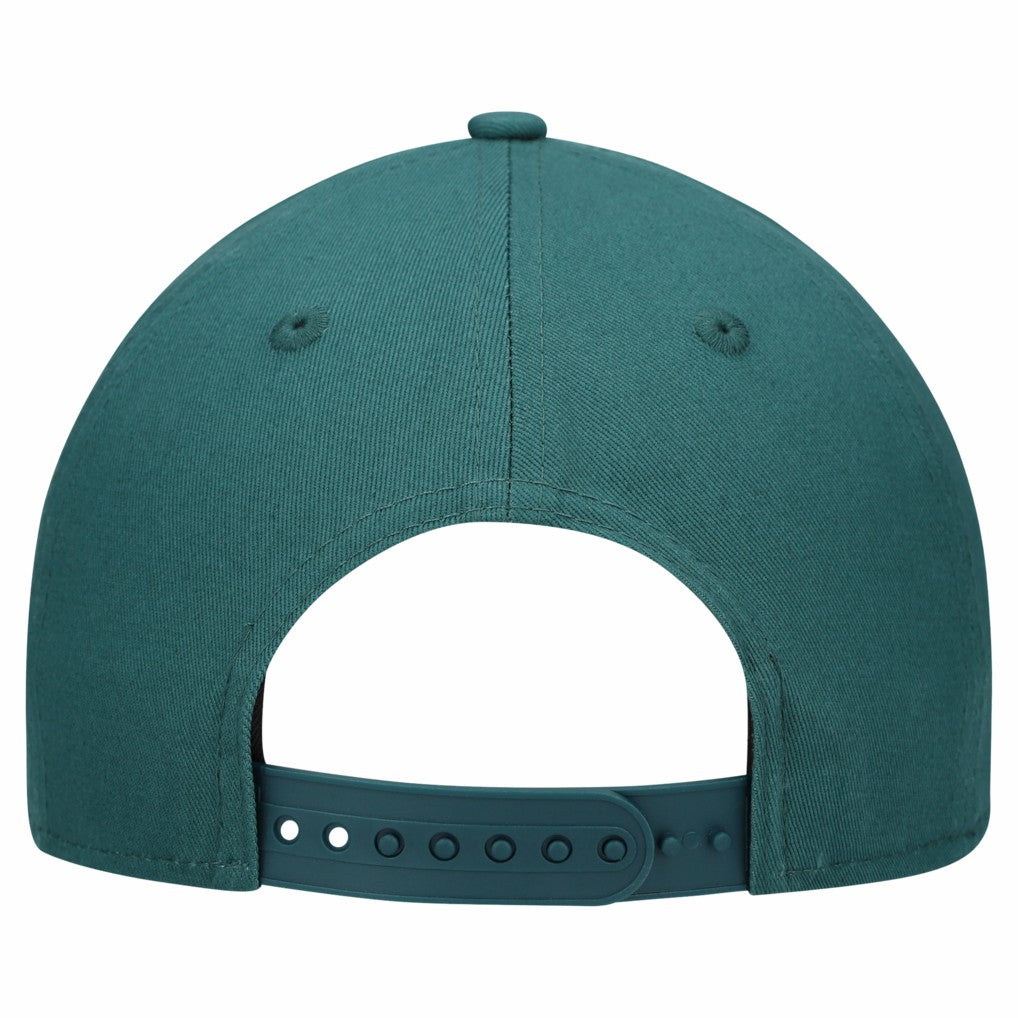 Philadelphia Eagles New Era Women's Stardom A-Frame 9FORTY Adjustable Hat Midnight Green - NFL