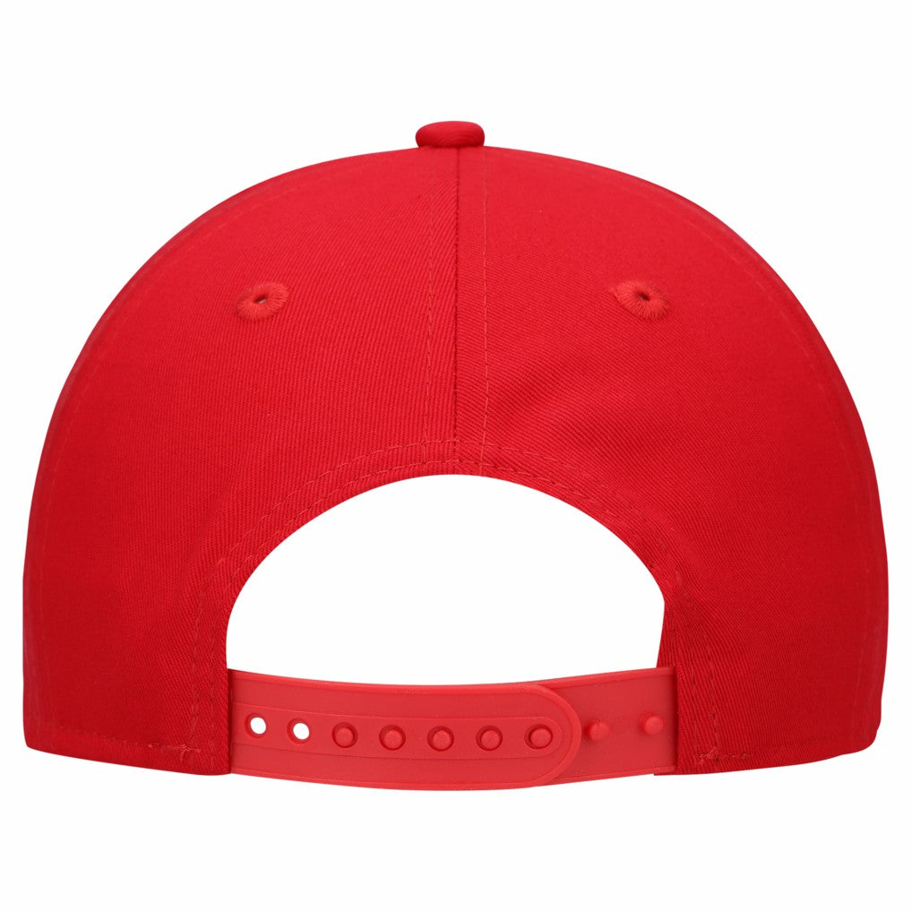San Francisco 49ers New Era Women's Stardom A-Frame 9FORTY Adjustable Hat Scarlet - NFL