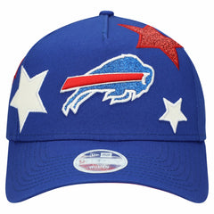 Buffalo Bills New Era Women's Stardom A-Frame 9FORTY Adjustable Hat Royal - NFL