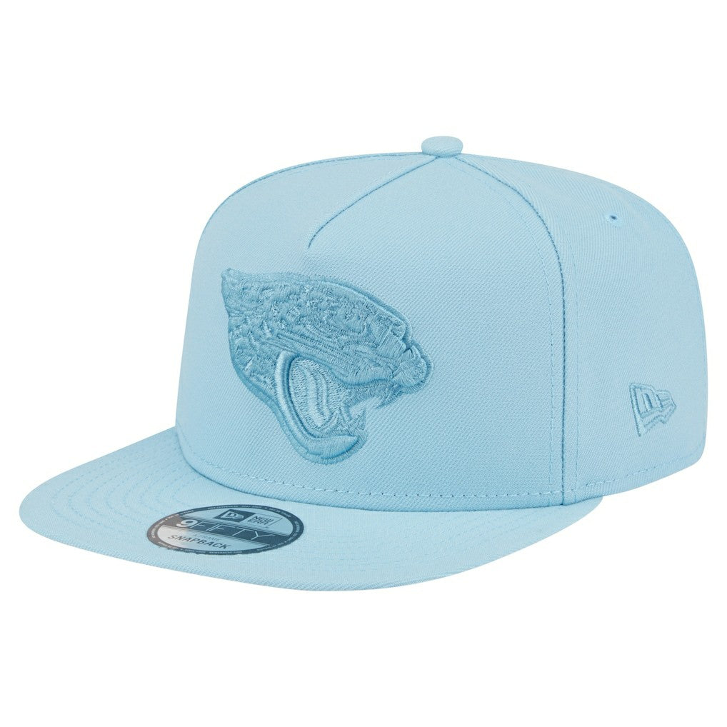 Jacksonville Jaguars New Era Color Pack A-Frame 9FIFTY Snapback Hat Light Blue - NFL