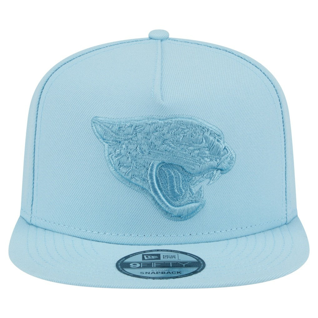 Jacksonville Jaguars New Era Color Pack A-Frame 9FIFTY Snapback Hat Light Blue - NFL