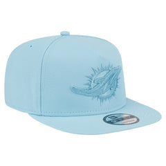 Miami Dolphins New Era Color Pack A-Frame 9FIFTY Snapback Hat Light Blue - NFL