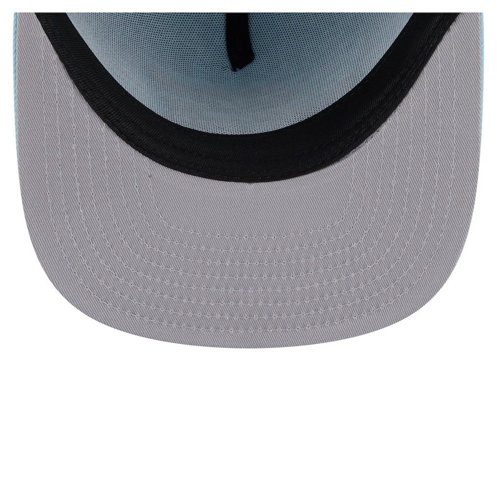 Miami Dolphins New Era Color Pack A-Frame 9FIFTY Snapback Hat Light Blue - NFL