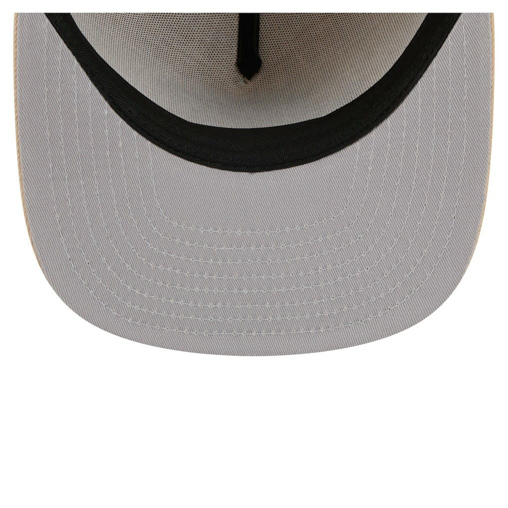 Miami Dolphins New Era Color Pack A-Frame 9FIFTY Snapback Hat Light Beige - NFL