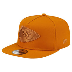 Kansas City Chiefs New Era Color Pack A-Frame 9FIFTY Snapback Hat Brown - NFL