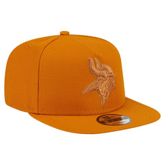 Minnesota Vikings New Era Color Pack A-Frame 9FIFTY Snapback Hat Brown - NFL
