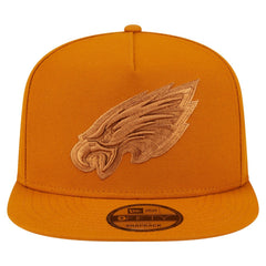 Philadelphia Eagles New Era Color Pack A-Frame 9FIFTY Snapback Hat Brown - NFL