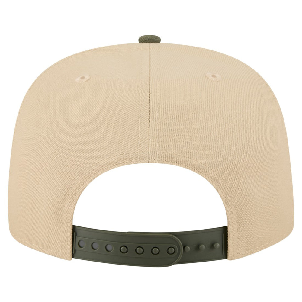 New York Jets New Era Color Pack A-Frame 9FIFTY Snapback Hat Khaki/Olive - NFL