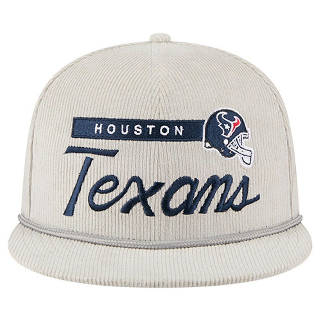 Houston Texans New Era Cord Rope Corduroy 9FIFTY Snapback Hat Gray - NFL