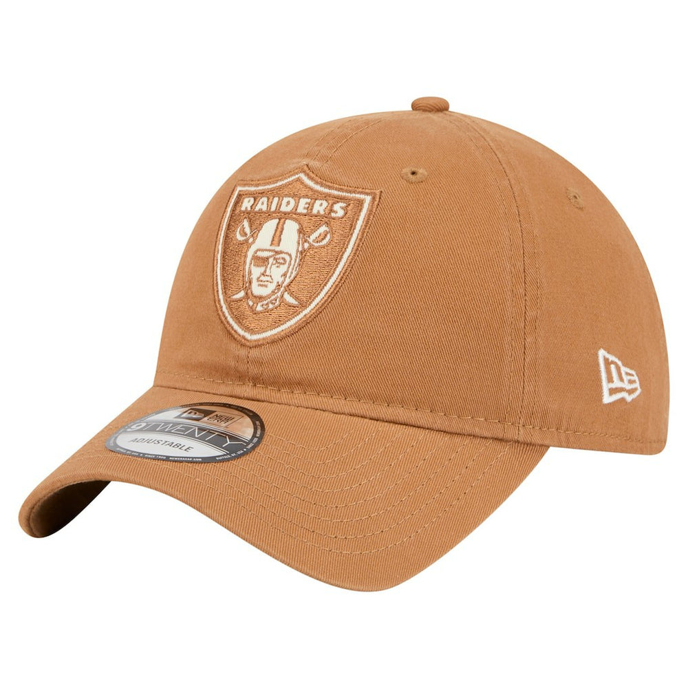 Las Vegas Raiders New Era Stamp 9TWENTY Adjustable Hat Brown - NFL