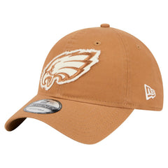 Philadelphia Eagles New Era Stamp 9TWENTY Adjustable Hat Brown - NFL