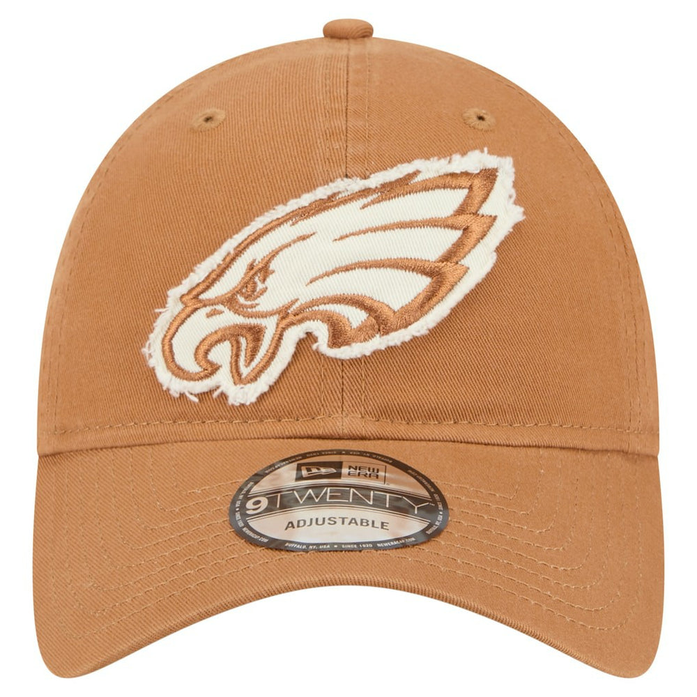 Philadelphia Eagles New Era Stamp 9TWENTY Adjustable Hat Brown - NFL